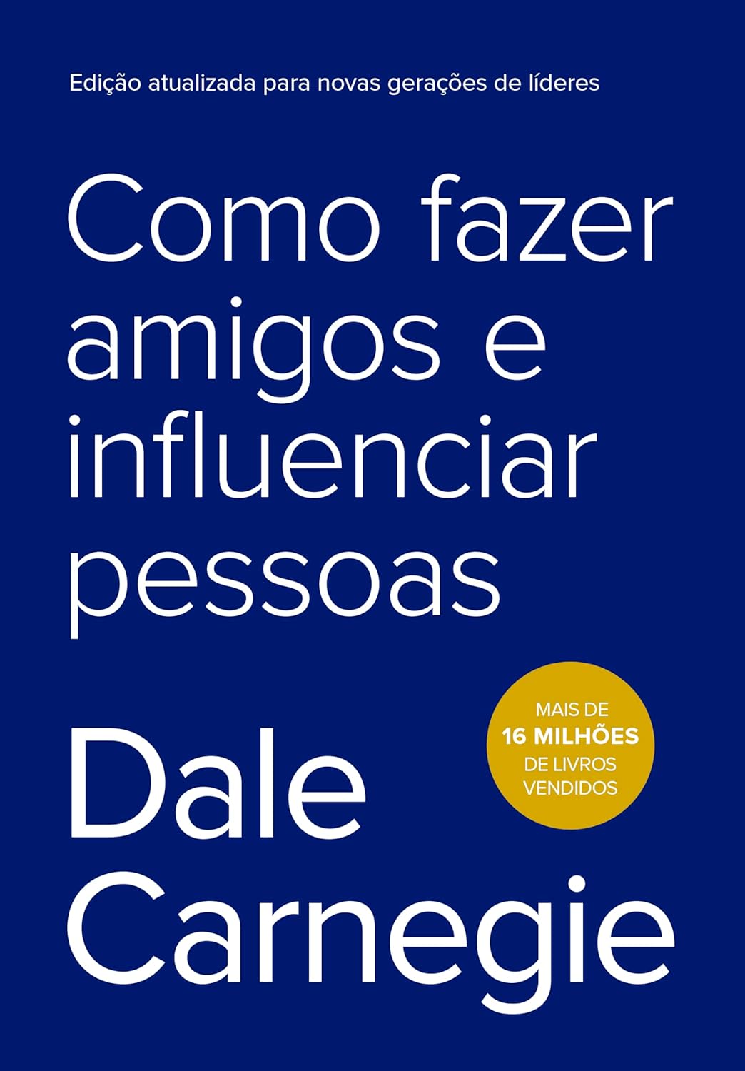 Capa do livro Como fazer amigos e influenciar pessoas